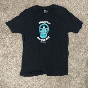 3 men’s black t-shirts all size large